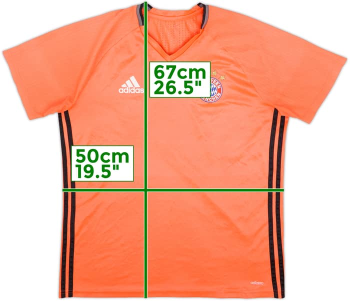 2016-17 Bayern Munich adizero Training Shirt - 8/10 - (L)