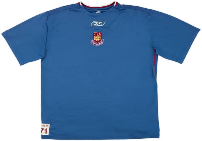 2004-05 West Ham Reebok Player Issue Training Shirt #71 - 6/10 - (XL)