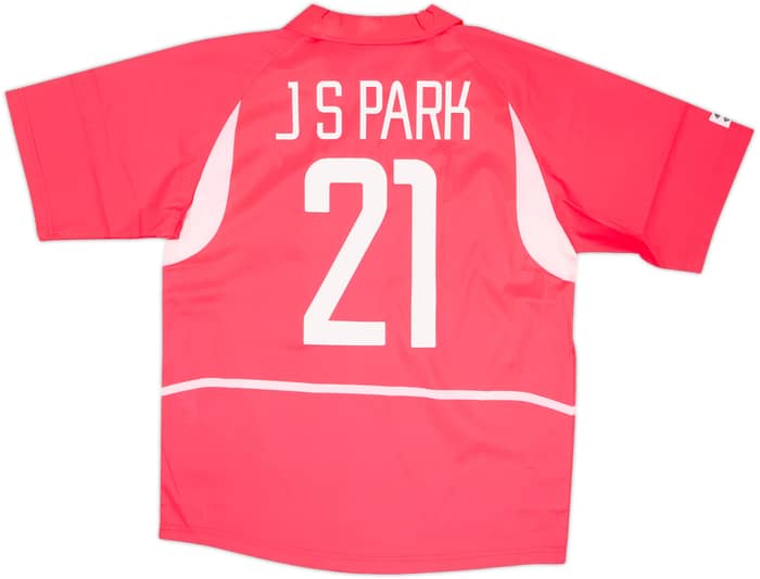 2002-03 South Korea Home Shirt J.S.Park #21 (L)