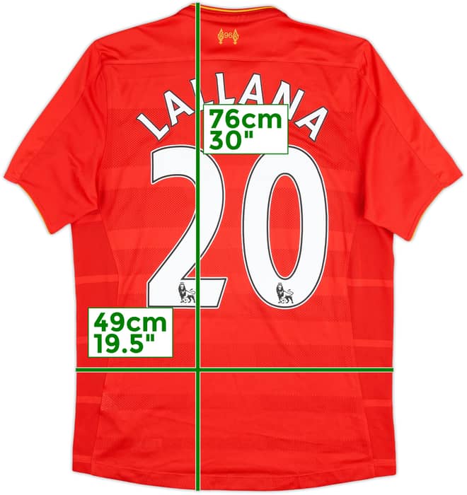 2016-17 Liverpool Home Shirt Lallana #20 - 7/10 - (M)