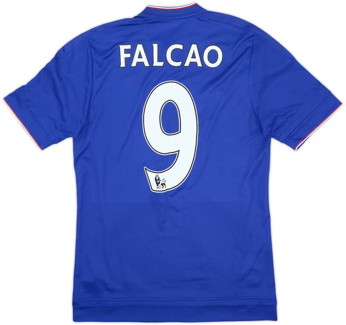2015-16 Chelsea Home Shirt Falcao #9 - 10/10 - (S)