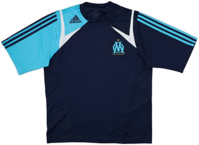 2007-08 Marseille adidas Training Shirt - 8/10 - (S/M)