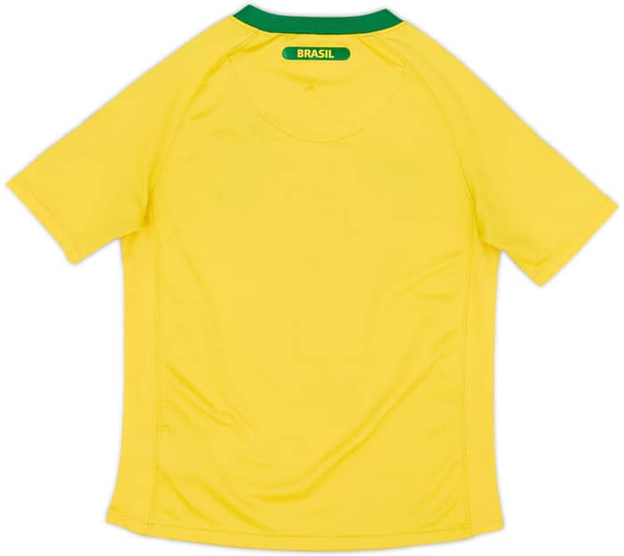 2010-11 Brazil Home Shirt - 6/10 - (S.Boys)
