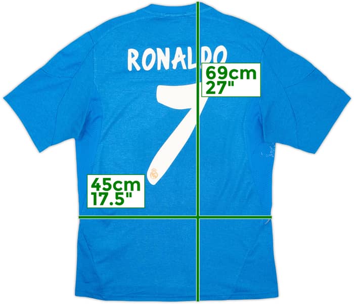 2013-14 Real Madrid Away Shirt Ronaldo #7 - 5/10 - (S)