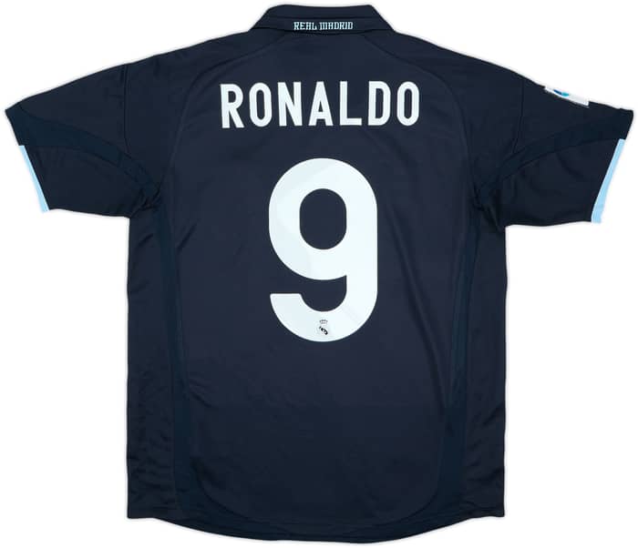 2009-10 Real Madrid Away Shirt Ronaldo #9 - 8/10 - (XL.Boys)