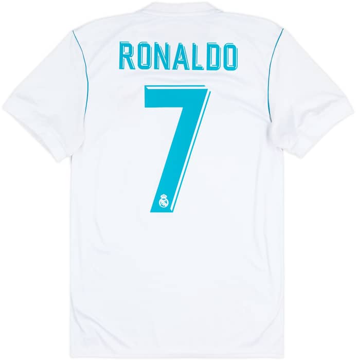 2017-18 Real Madrid Camiseta Local Ronaldo #7 - 7/10 - (S)