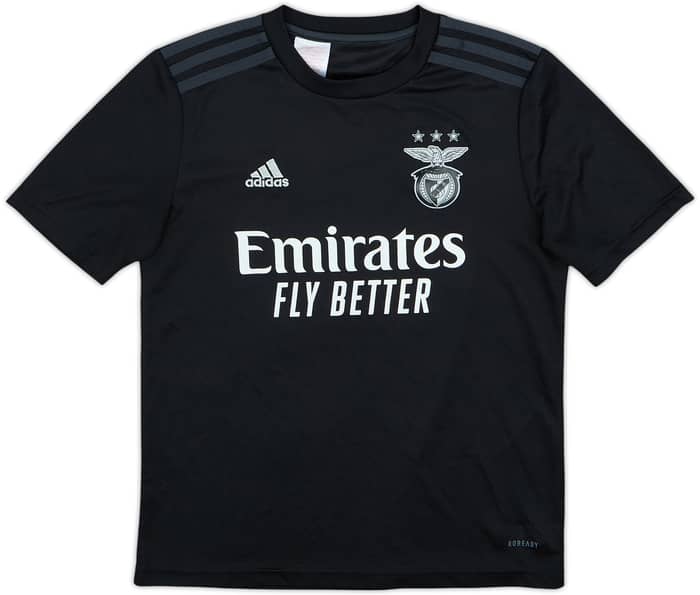 2020-21 Benfica Away Shirt - 7/10 - (11-12 Years)