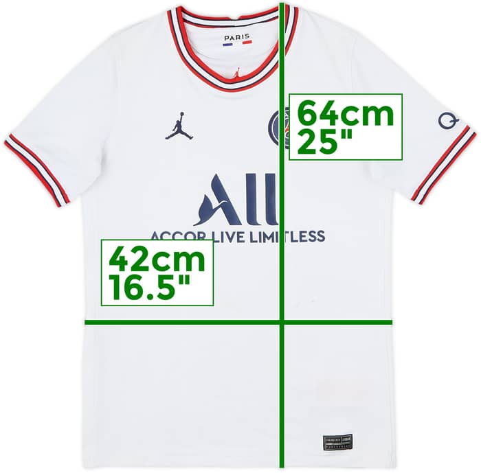 2021-22 Paris Saint-Germain Fourth Shirt - 5/10 - (13-14 Years)