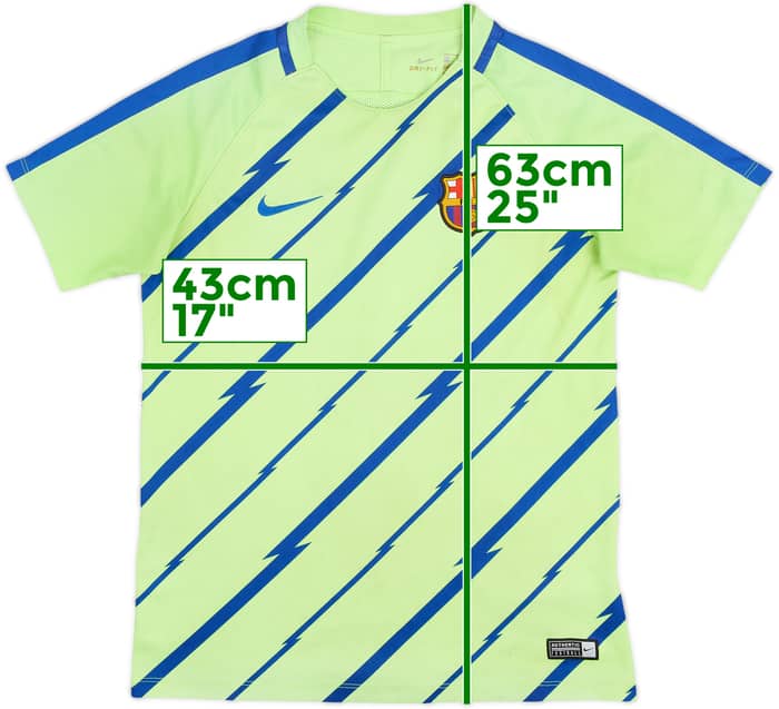 2017-18 Barcelona Nike Training Shirt - 5/10 - (12-14 Years)