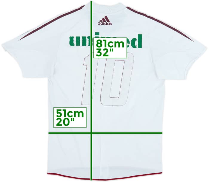 2004 Fluminese Away Shirt #10 - 4/10 - (L)