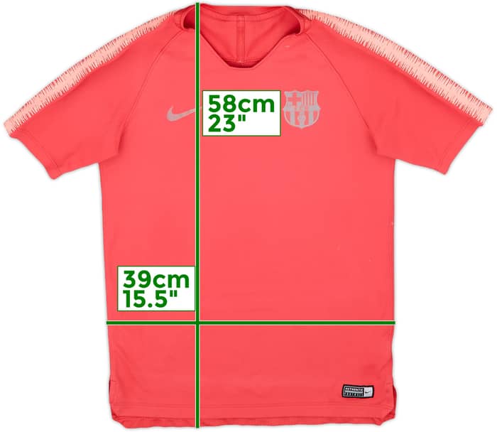 2018-19 Barcelona Nike Training Shirt - 4/10 - (12-13 Years)