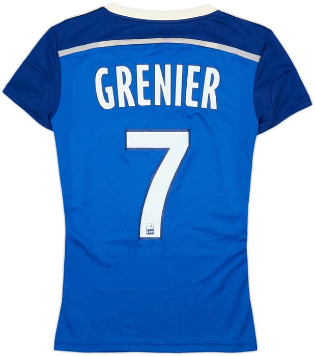 2014-15 Lyon Away Shirt Grenier #7 - 8/10 - (Women's XS)