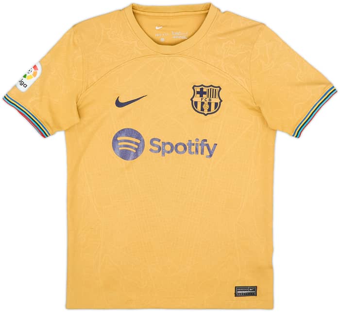 2022-23 Barcelona Away Shirt - 5/10 - (10-11 Years)