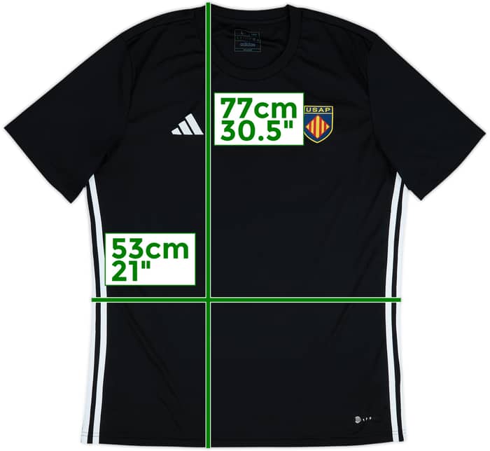 2023-24 USA Perpignan adidas Training Shirt - 8/10 - (L)