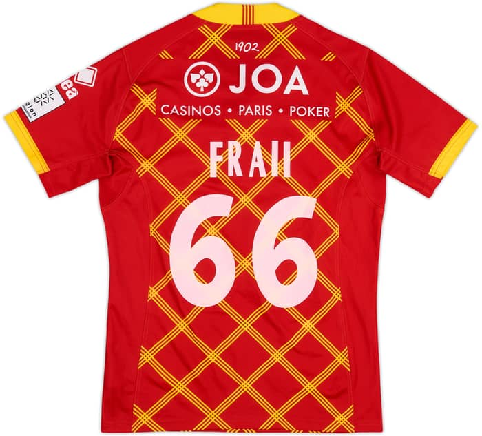 2014-15 Perpignan Rugby Home Jersey Fraii #66 - 6/10 - (L)