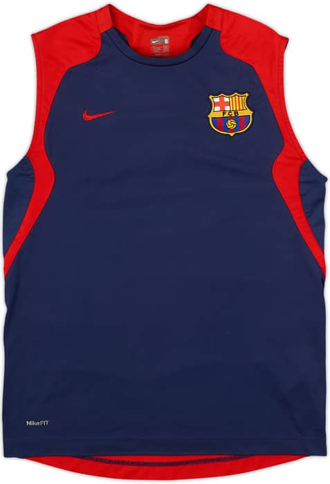 2007-08 Barcelona Nike Training Vest - 8/10 - (S)
