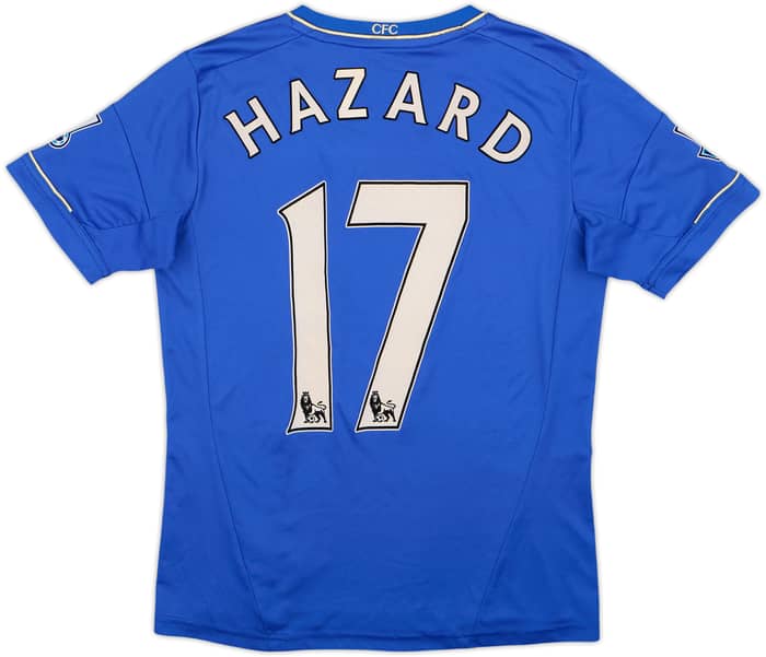 2012-13 Chelsea Home Shirt Hazard #17 - 6/10 - (13-14 Years)
