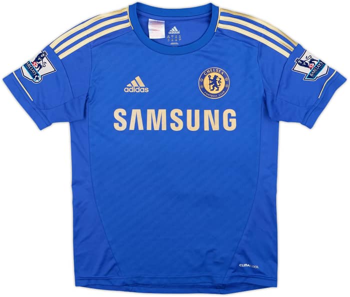 2012-13 Chelsea Home Shirt Hazard #17 - 6/10 - (13-14 Years)
