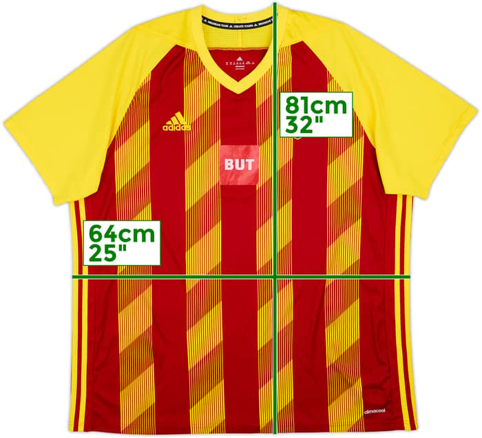 2019-20 USA Perpignan adidas Training Shirt - 6/10 - (XXL)