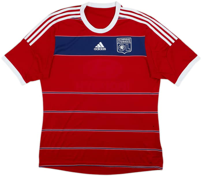 2013-14 Lyon Away Shirt Lacazette #10 - 4/10 - (L)