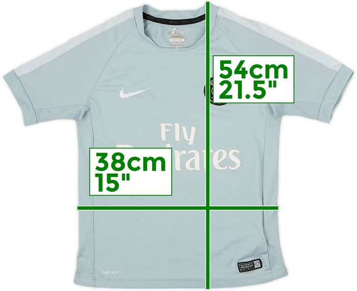 2014-15 Paris Saint-Germain Nike Training Shirt - 6/10 - (11-12 Years)