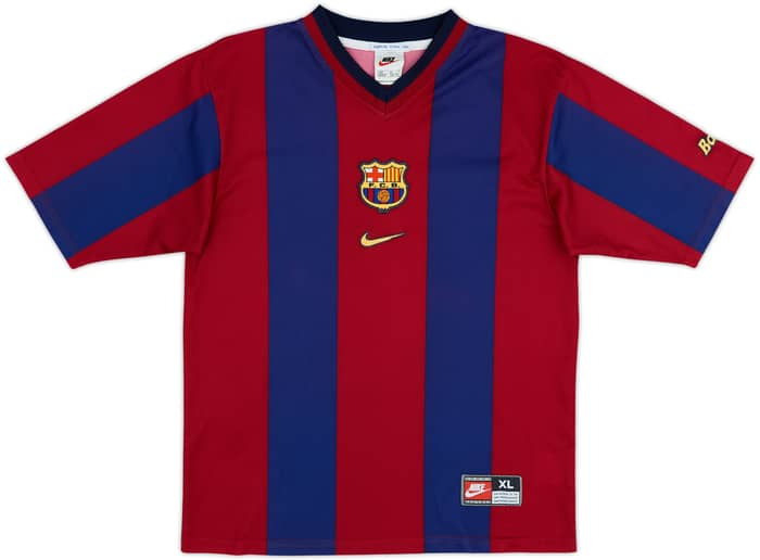 1998-00 Barcelona Basic Home Shirt Xavi #26 - 8/10 - (15-16 Years)