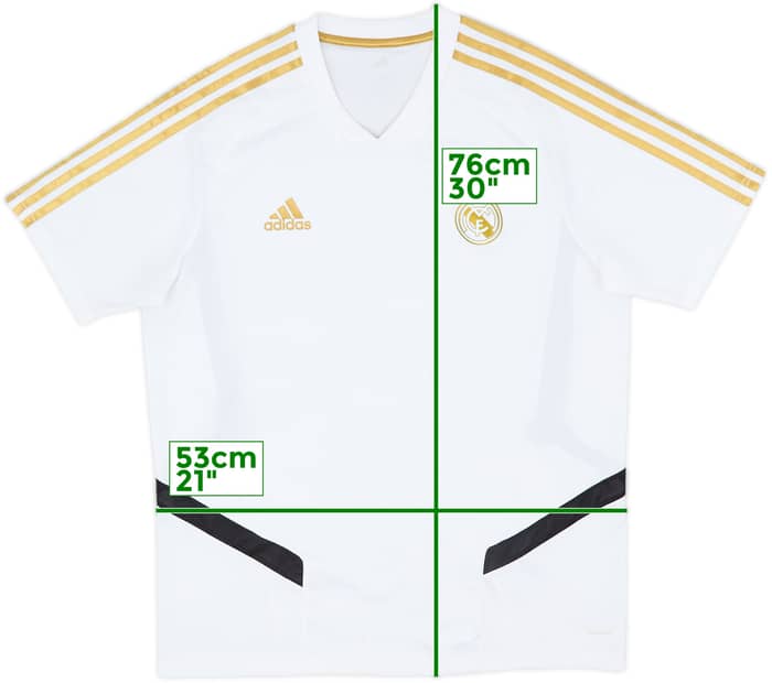 2019-20 Real Madrid adidas Training Shirt - 6/10 - (L)