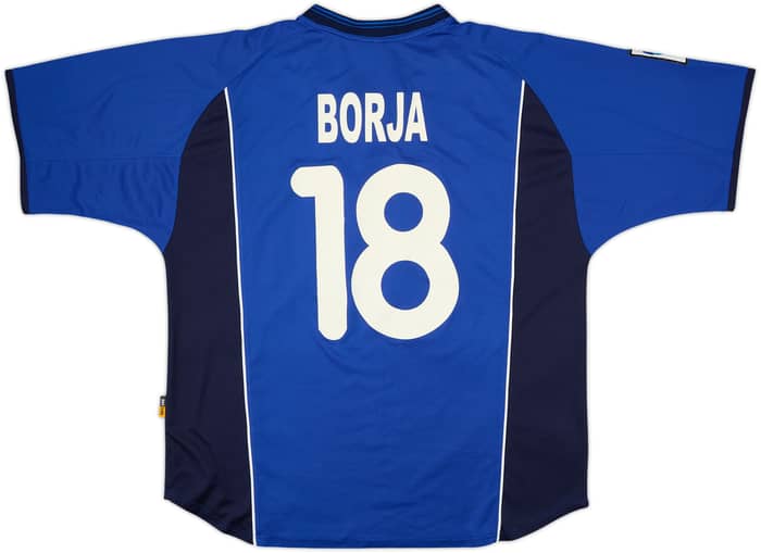 2002-03 Getafe Home Shirt Borja #18 - 9/10 - (L)