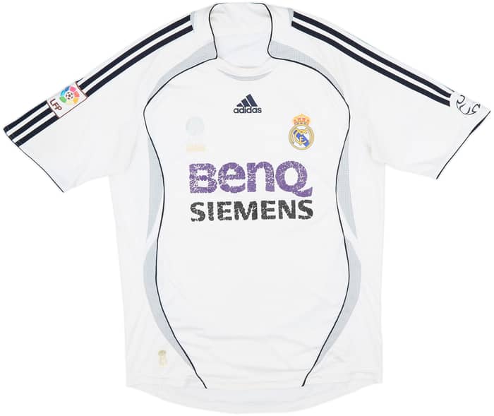 2006-07 Real Madrid Home Shirt - 3/10 - (M)
