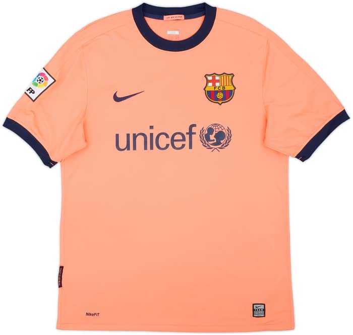 Camiseta de visitante del Barcelona 2009-10 Ibrahimovic #9 - 8/10 - (M)