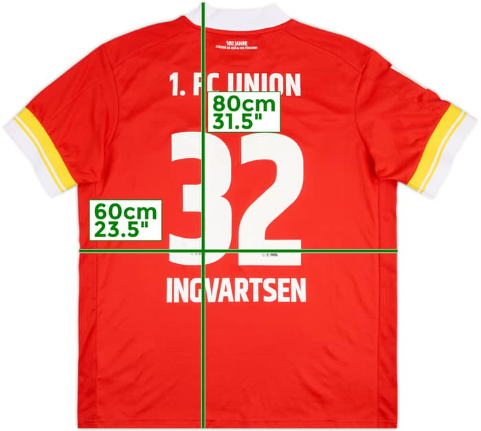 2020-21 Union Berlin Home Shirt Ingvartsen #32 - 6/10 - (XL)