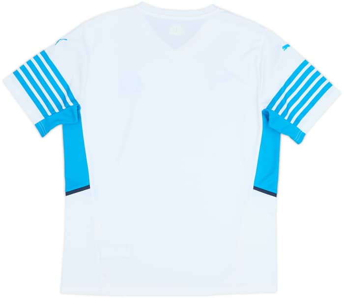 2021-22 Olympique Marseille Home Shirt - 10/10 - (L)