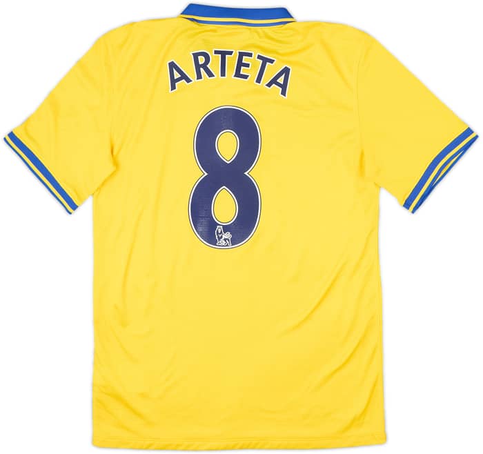 2013-14 Arsenal Camiseta de visitante Arteta #8 - 8/10 - (S)