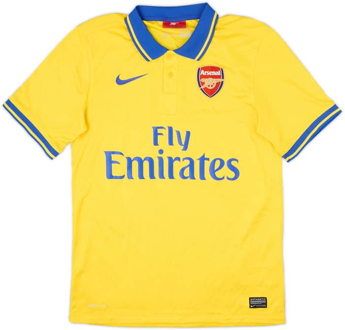 2013-14 Arsenal Camiseta de visitante Arteta #8 - 8/10 - (S)