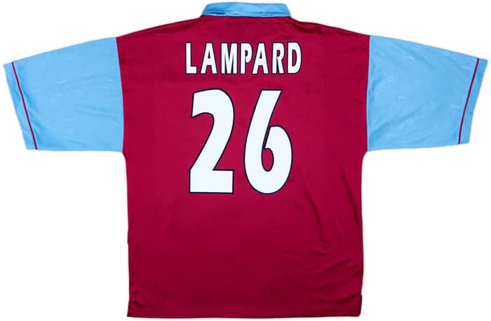 1995-97 West Ham Centenario Camiseta Local Lampard #26 - 8/10 - (L)