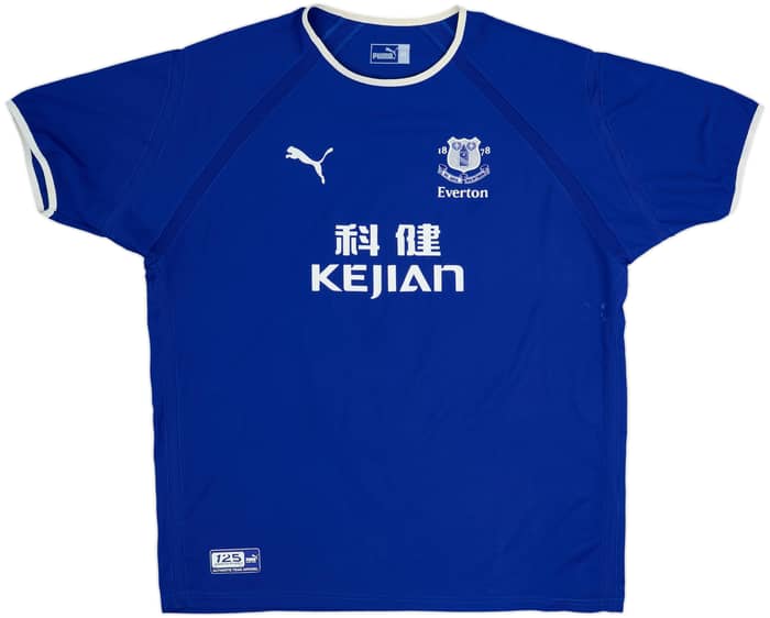 2003-04 Everton Home Shirt Ferguson #10 - 8/10 - (XL)