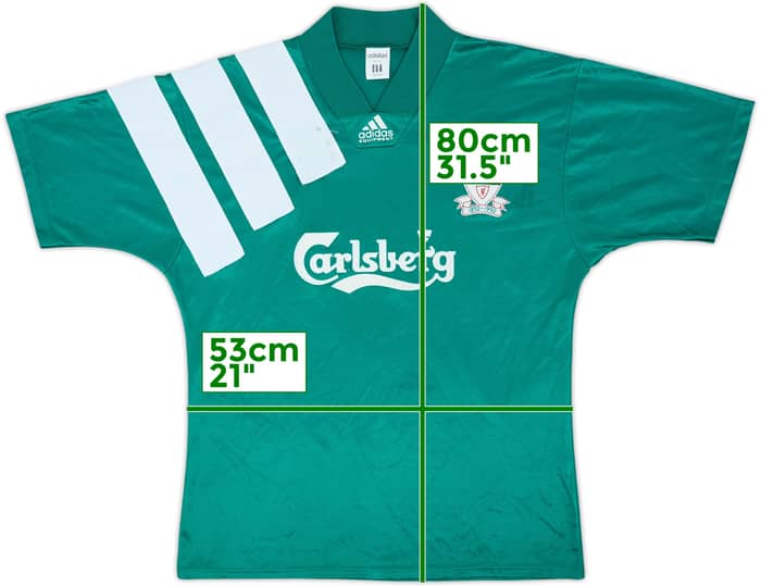 1992-93 Liverpool Centenary Away Shirt - 6/10 - (L)