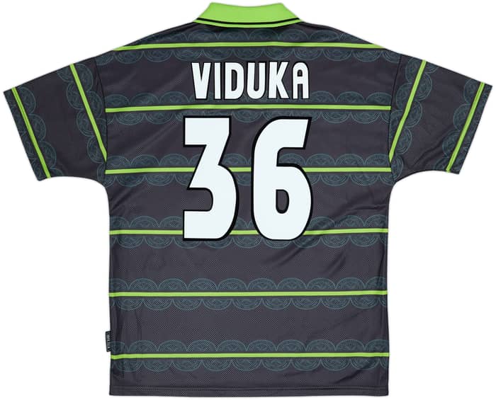 1998-99 Celtic Away Shirt Viduka #36 - 10/10 - (L)