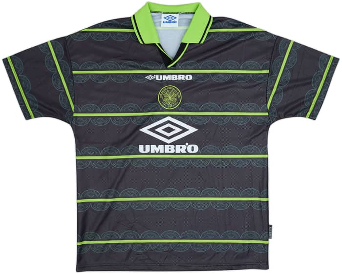 1998-99 Celtic Away Shirt Viduka #36 - 10/10 - (L)