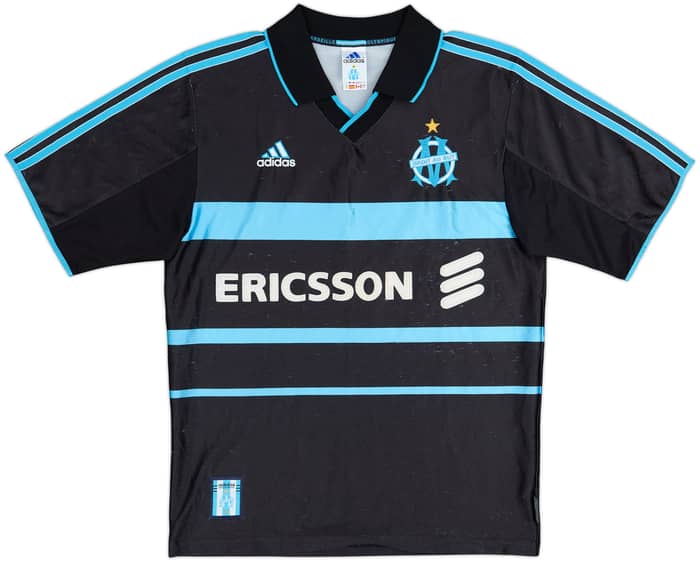 1999-00 Olympique Marseille Third Shirt Pires #7 - 6/10 - (S)