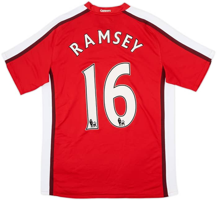2008-10 Arsenal Home Shirt Ramsey #16 - 8/10 - (M)