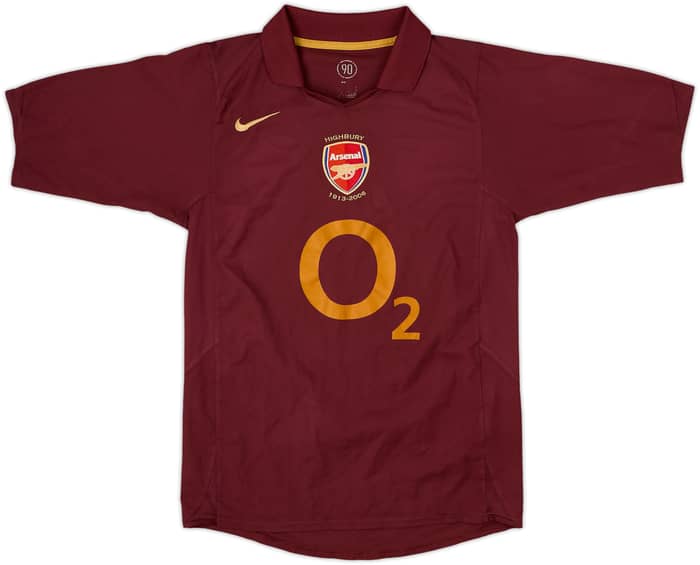 2005-06 Arsenal Home Shirt Henry #14 - 8/10 - (S)