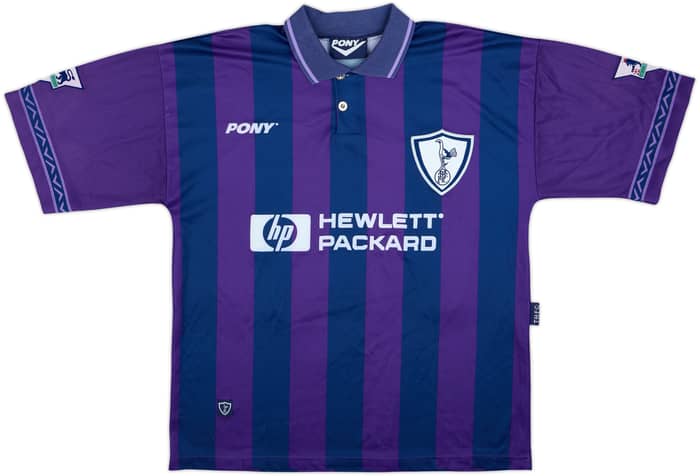1995-97 Tottenham Away Shirt Sheringham #10 - 9/10 - (L)
