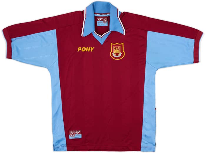 1997-98 West Ham Home Shirt - 7/10 - (S)