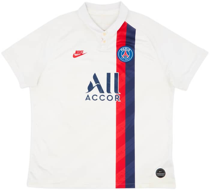 2019-20 Paris Saint-Germain Third Shirt Mbappe #7 - 4/10 - (XL)