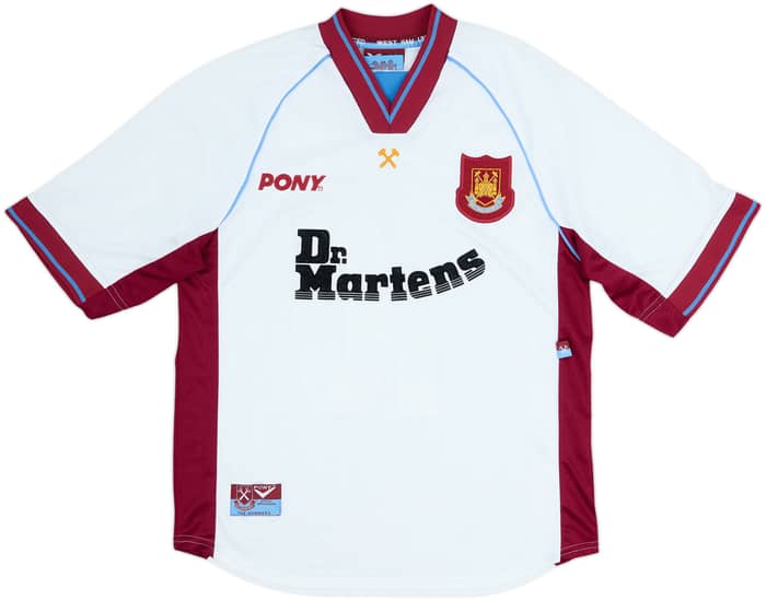1998-99 West Ham Away Shirt Di Canio #10 - 8/10 - (S)