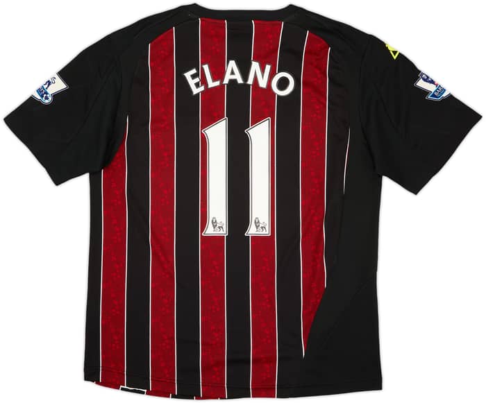 2008-09 Manchester City Camiseta de Visitante Elano #11 - 8/10 - (L)