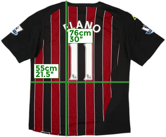 2008-09 Manchester City Camiseta de Visitante Elano #11 - 8/10 - (L)