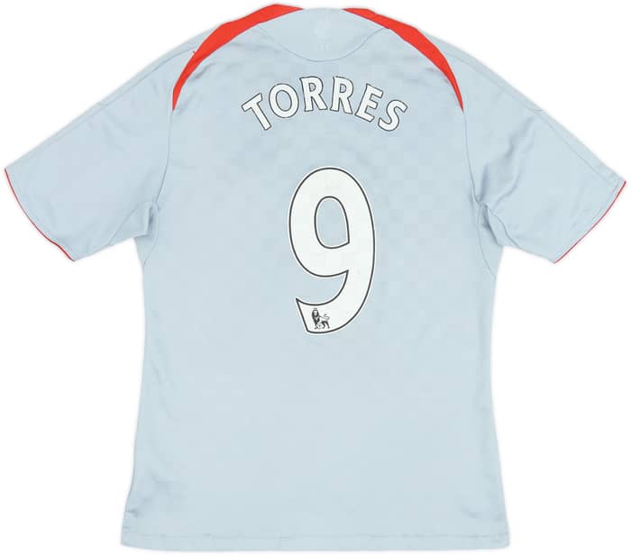 2008-09 Liverpool Away Shirt Torres #9 - 6/10 - (L)