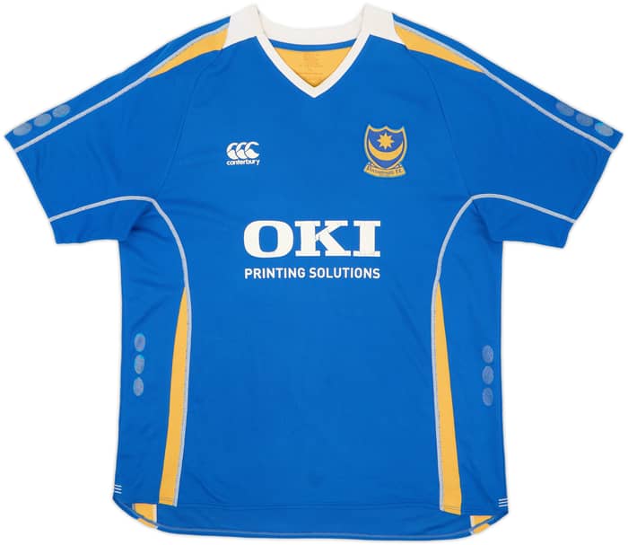 2007-08 Portsmouth Home Shirt Kanu #27 - 6/10 - (L)